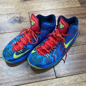 555641-403 nike kd 5 christmas 6y Kevin Durant